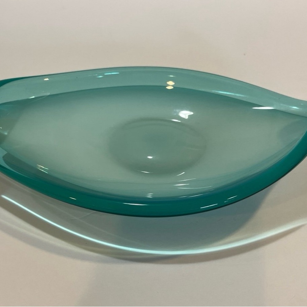 Murano Italian Glass Dish 10”